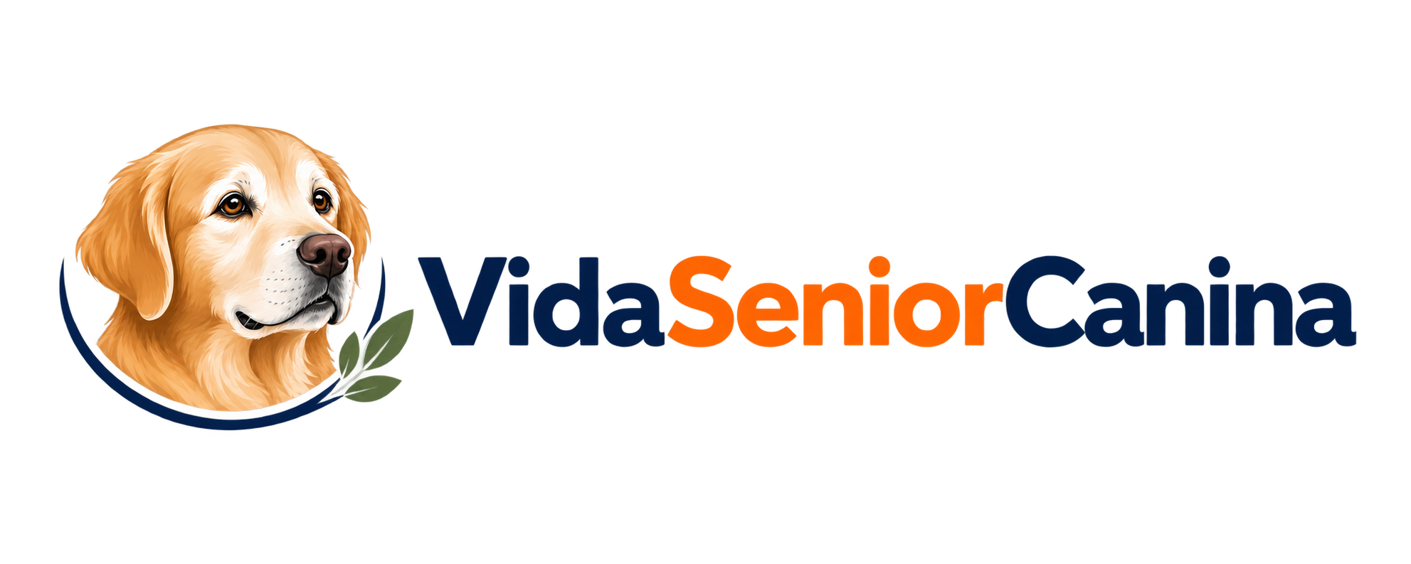 Logo horizontal de Vida Senior Canina